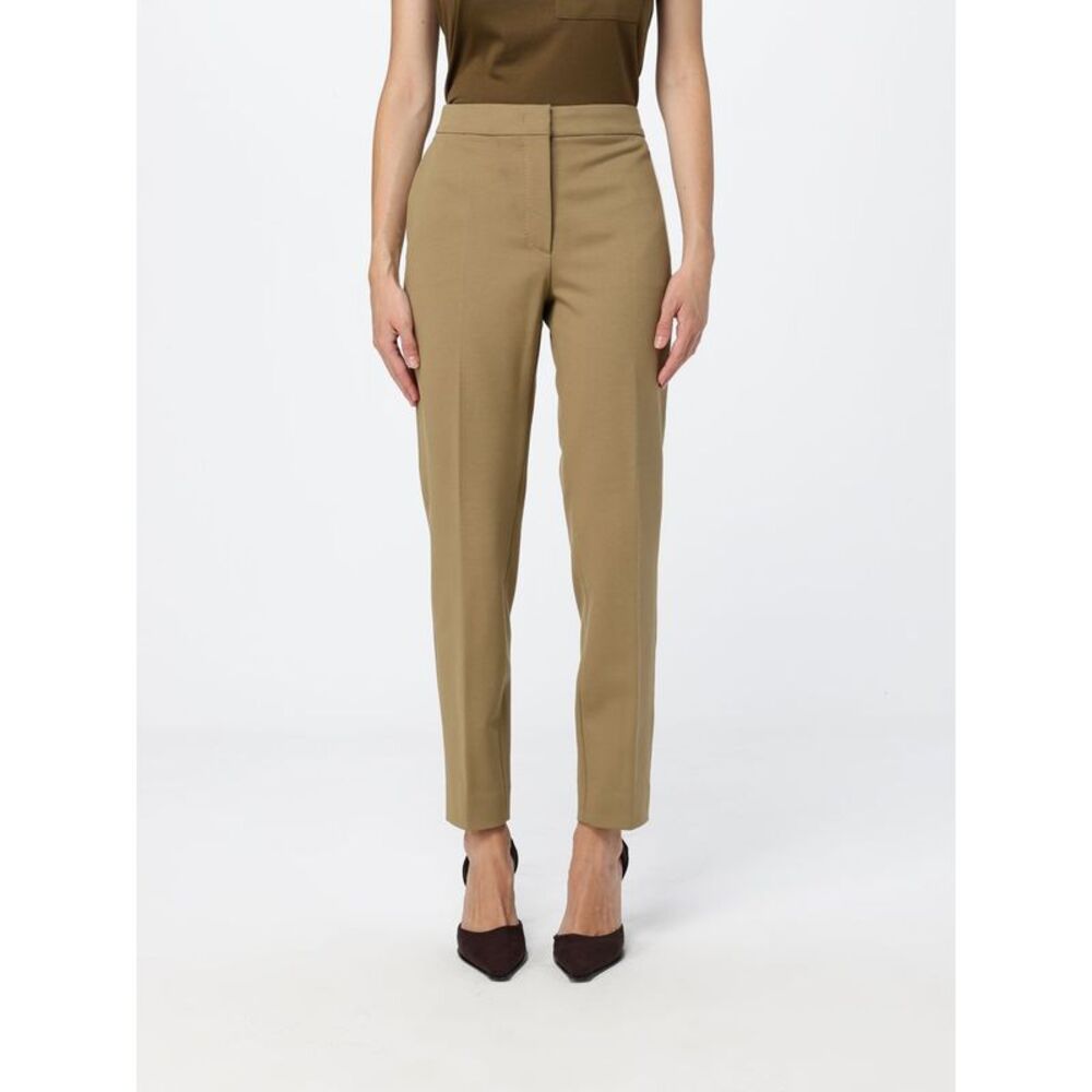 Max Mara Women Max Mara Pegno Slim Fit Chino Trousers In Jersey